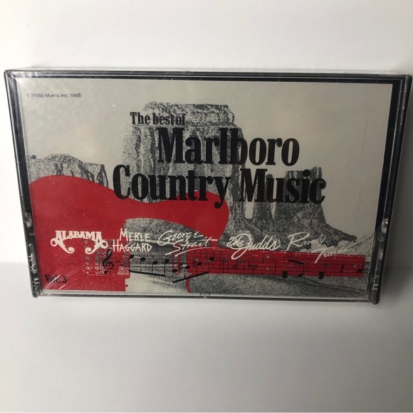 The Best of Marlboro Country Music Vol3 Philip Morris Inc 1988 Cassette Tape New - Picture 4 of 4